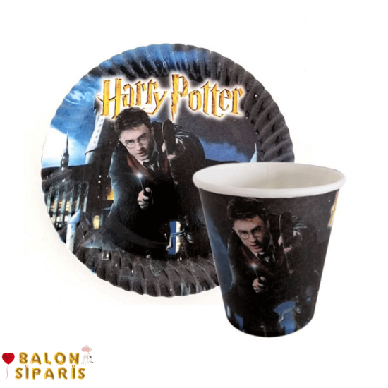 Harry Potter Karton Tabak - Bardak Set