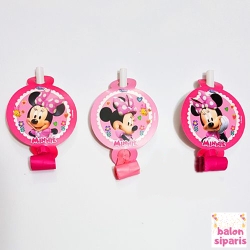 Minnie Mouse Parti Düdüğü (6 adet)