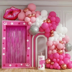 Barbie Balon Zinciri - önden görünüm