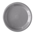 Gümüş Plastik Tabak (25 adet)