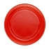 Kırmızı Plastik Tabak 25 Adet