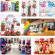 Balon Standı Kule 160 cm (A-Kalite) - Yandan Görünüm Balon Standı Kule 160 cm (A-Kalite) - Yandan Görünüm