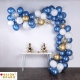 Gold-Mavi Balon Zincir Seti