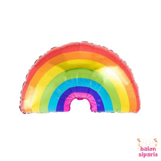 Rainbow Shape Gökkuşağı Folyo Balon