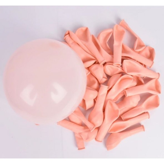 Mini Makaron Turuncu Balon 10 Adet