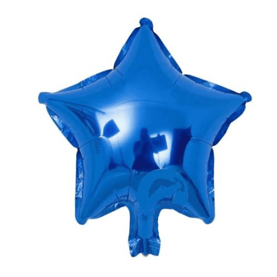 Yıldız Folyo Balon Mavi (45 cm)