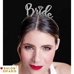 Bride Metal Taç Gümüş