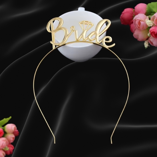 Bride Metal Taç Gold Bride Metal Taç Gold
