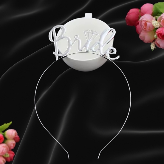 Bride Metal Taç Gümüş Bride Metal Taç Gümüş
