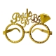 Bride To Be Plastik Gözlük Taç Set Gold Bride To Be Plastik Gözlük Taç Set Gold