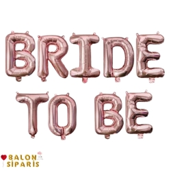 Bride To Be Folyo Latex Balon Seti