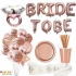 Bride To Be Bekarlığa Veda Kullan At Seti Rose Gold