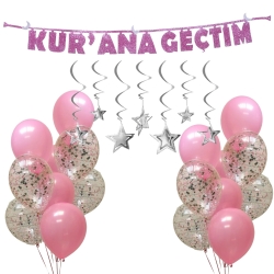 Kurana Geçtim Seti Pembe