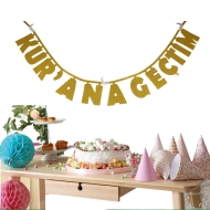 Kurana Geçtim Yazısı Gold