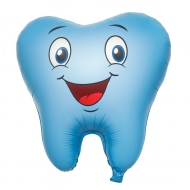 Diş Mavi Folyo Balon 50 cm Diş Mavi Folyo Balon 50 cm