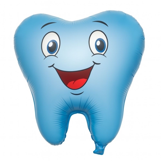 Diş Mavi Folyo Balon 50 cm Diş Mavi Folyo Balon 50 cm