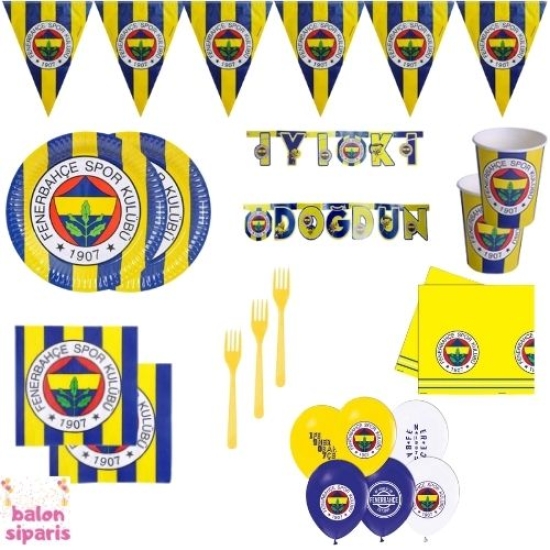 Fenerbahçe 8 Kişilik Parti Seti