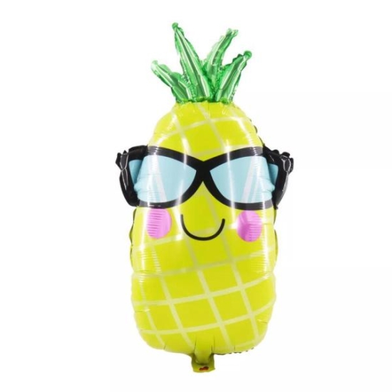 Ananas Gözlüklü 75 cm Folyo Balon