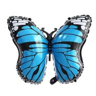 Mavi Kelebek Folyo Balon Mavi Kelebek Folyo Balon