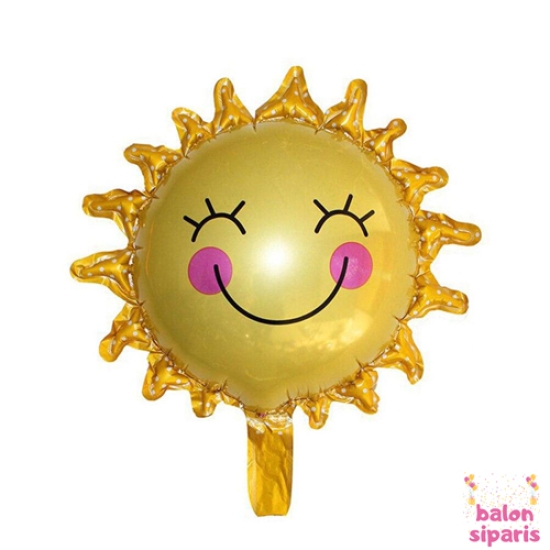 Gülümseyen Güneş Folyo Balon