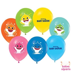 Baby Shark Balon (10 adet)