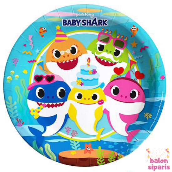 Baby Shark Tabak (8 adet)