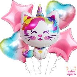 Miss Cat Folyo Balon Seti