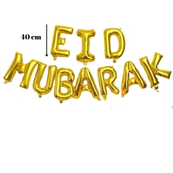 Eid Mubarak  Balon Seti 40 Cm