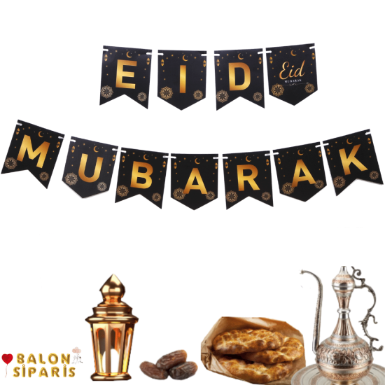Eid Mubarak Zikzak Banner