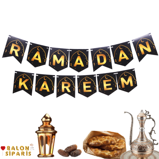 Ramadan Kareem Zikzak banner