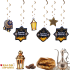 Ramadan Mubarak Tavan Süsü 6 lı