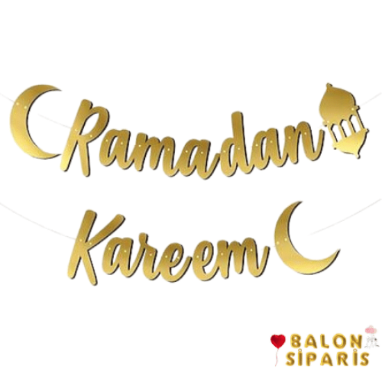 Ramadan Kareem Kaligrafi Banner