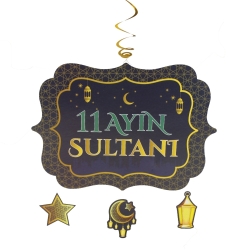 11 Ayın Sultanı Tavan Kapı Süs