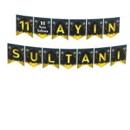 11 Ayın Sultanı Yazısı Mavi