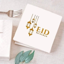 Eid Mubarak  Peçete (16 Adet)