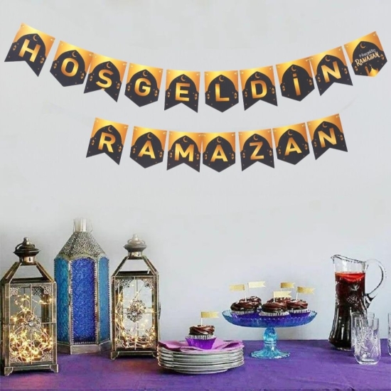  Hoş Geldin Ramazan Zikzak Banner