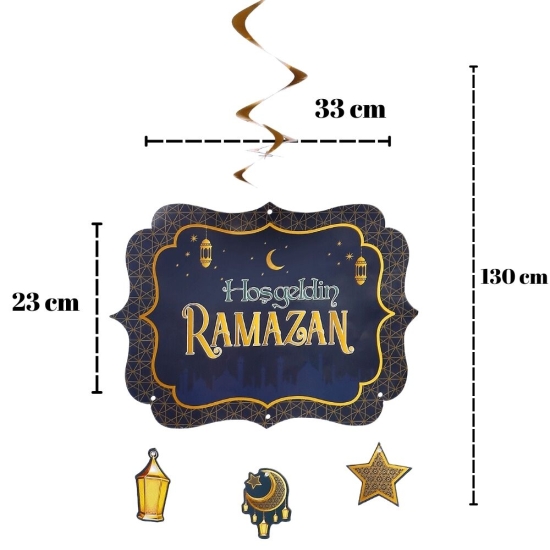 Ramazan Süsleme Seti  10 Parça