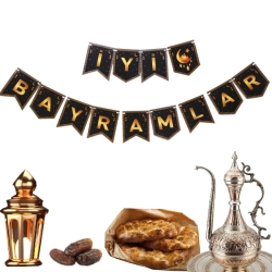 İyi Bayramlar Zikzak Banner 190 cm