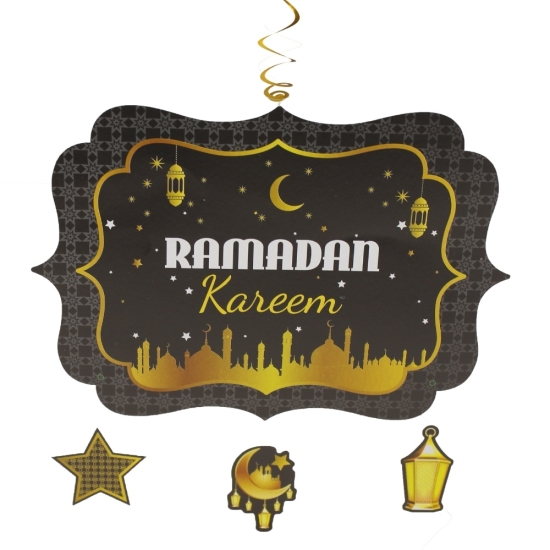 Ramadan Kareem Büyük Tavan Süs