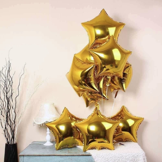 Yıldız Folyo Balon Gold (45 cm)