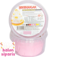 Şeker Hamuru Pembe Renk 200 Gr
