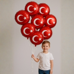 Türk Bayraklı Uçan Balon 1 Adet Türk Bayraklı Uçan Balon 1 Adet