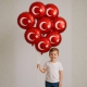 Türk Bayraklı Uçan Balon Demeti Türk Bayraklı Uçan Balon Demeti