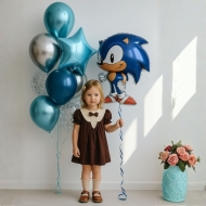 Sonic Figürlü Uçan Balon Seti