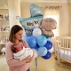 Bebek Arabalı Uçan Balon Seti Erkek