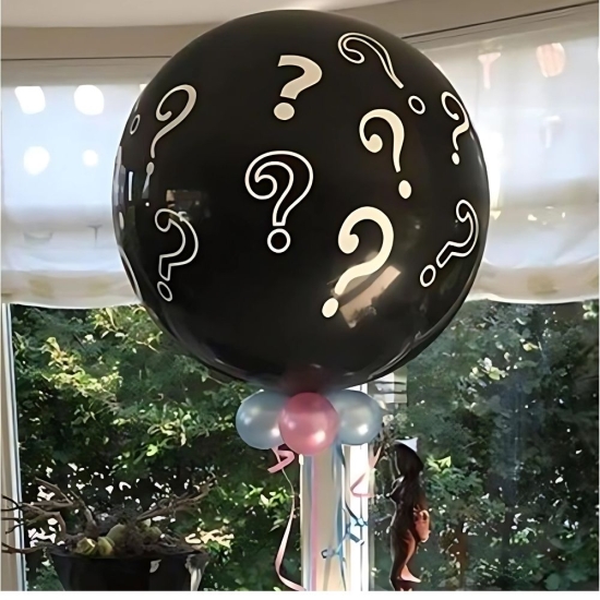 Uçan  Cinsiyet Balonu Büyük