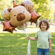 Capybara Uçan Balon Seti