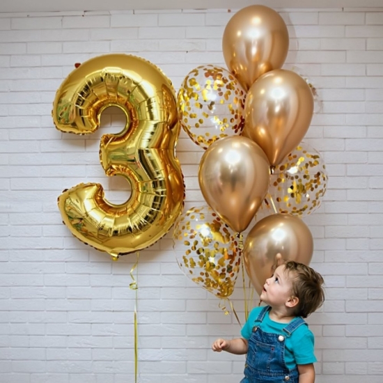 Uçan Balon Doğum Günü Demeti Uçan Balon Doğum Günü Demeti