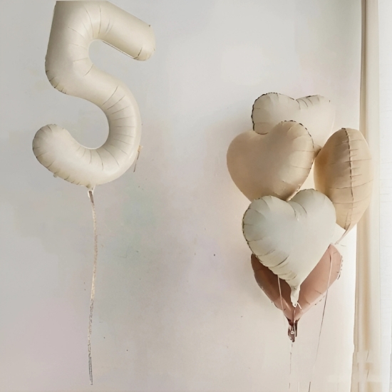 Krem Uçan Balon Demeti Krem Uçan Balon Demeti