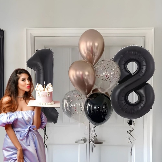 Siyah Uçan Balon Demeti Siyah Uçan Balon Demeti